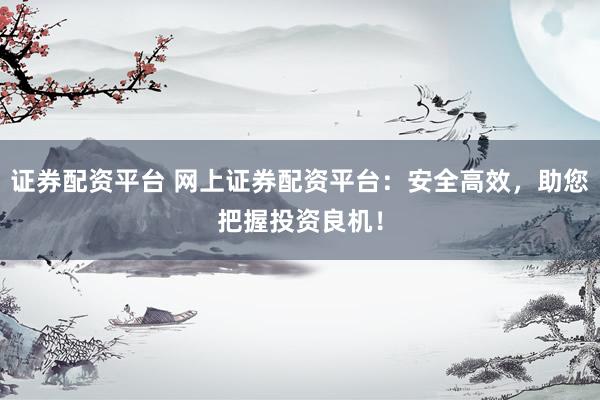 证券配资平台 网上证券配资平台：安全高效，助您把握投资良机！